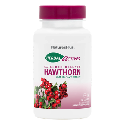 Herbal Actives Hawthorn Extended Release 30 Tablets
