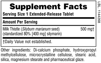 Herbal Actives Milk Thistle Extended Release Tablets