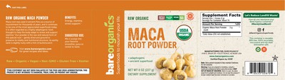 Maca Root Powder 8oz Bare Organics
