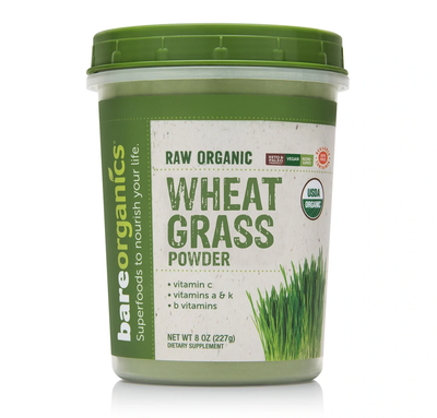 Wheat Grass Powder 8oz Bare Organics