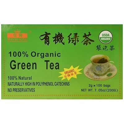 Organic Green Tea 20 tea bags Royal King