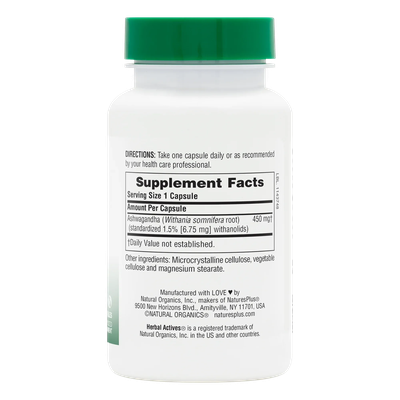 Herbal Actives Ashwagandha - NaturesPlus
