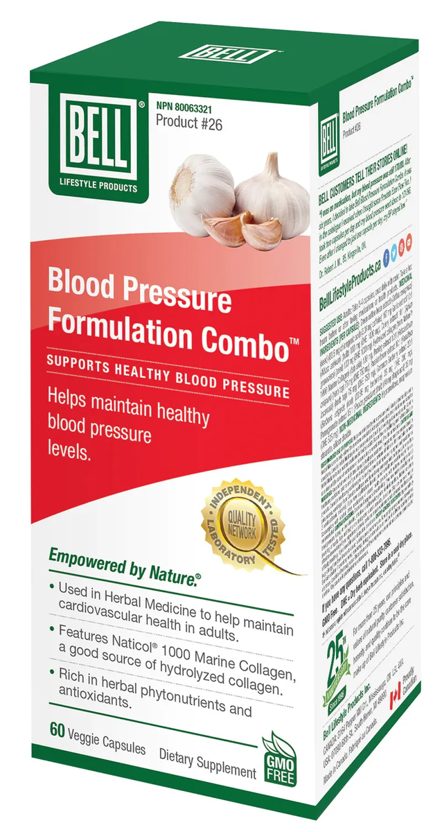 Blood Pressure Formulation Combo Bell LLC