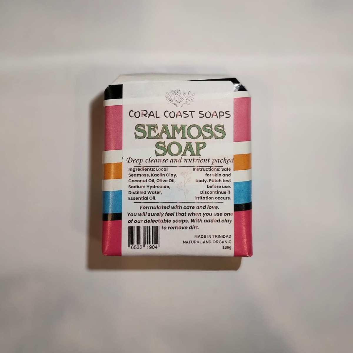 Sea Moss Soap Coral Coast