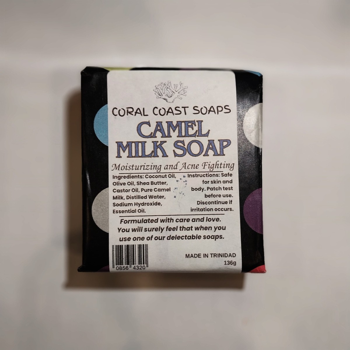 Camel Milk Soap Coral Coast