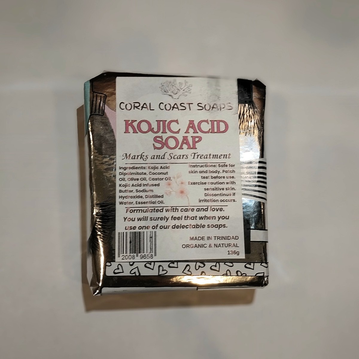 Kojic Acid Soap Coral Coast Soap