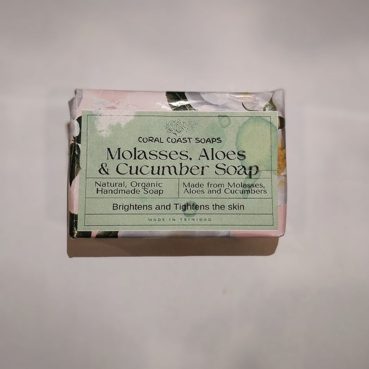 Molasses Aloes and Cucumber Soap Coral Coast Soaps