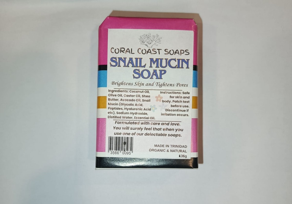 Snail Muchin Soap Coral Coast Soaps
