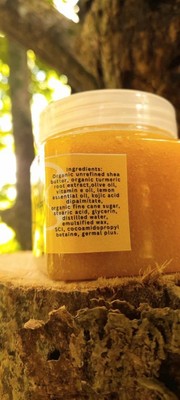 Lemon Turmeric Scrub With Kojic Acid Natural Nalz