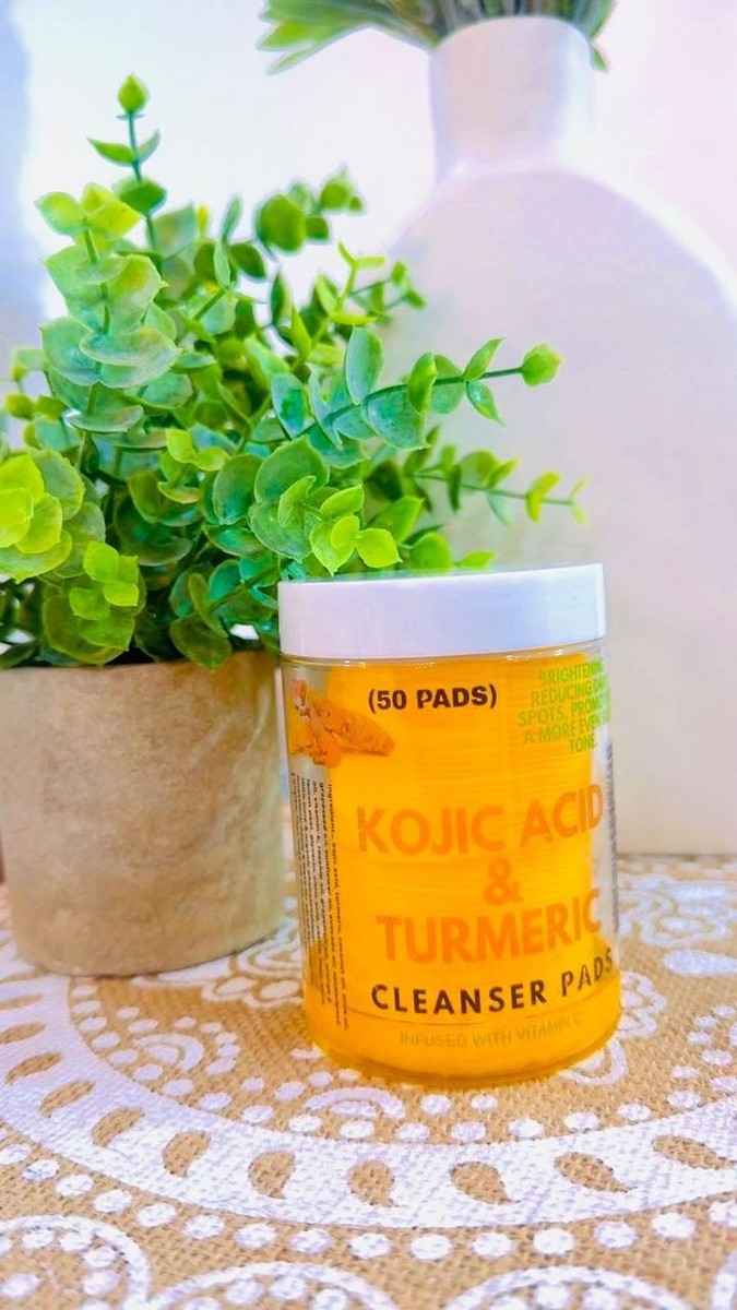 Kojic Acid & Turmeric Cleanser Pads Manic Beauty