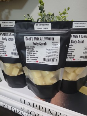 Goat Milk & Lavender Body Scrub Manic Beauty