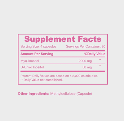 Myo & D-Chiro Inositol - Aja Nutrition