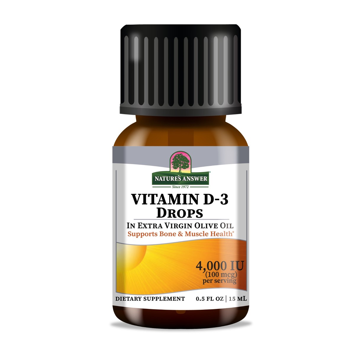 Vitamin D-3 Drops - Nature's Answers