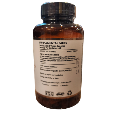 Red Yeast Rice + - EVOLV Wellness
