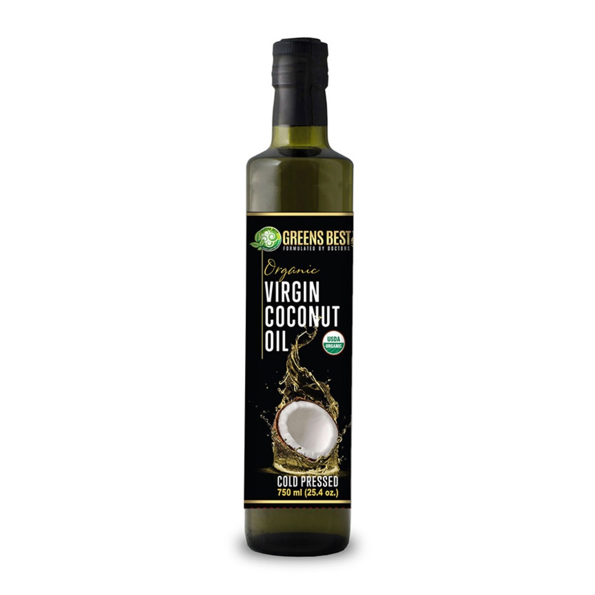 Organic Virgin Coconut Oil - Greens Best (25.4 fl. oz.)