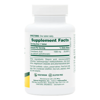 Pantothenic Acid - NaturesPlus