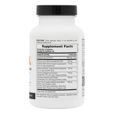 Keto Living Sugar Control - NaturesPlus