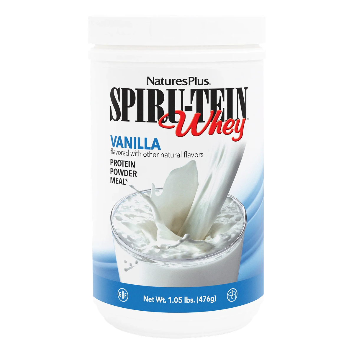 SPIRU-TEIN® Whey Protein Powder (Vanilla) - NaturesPlus