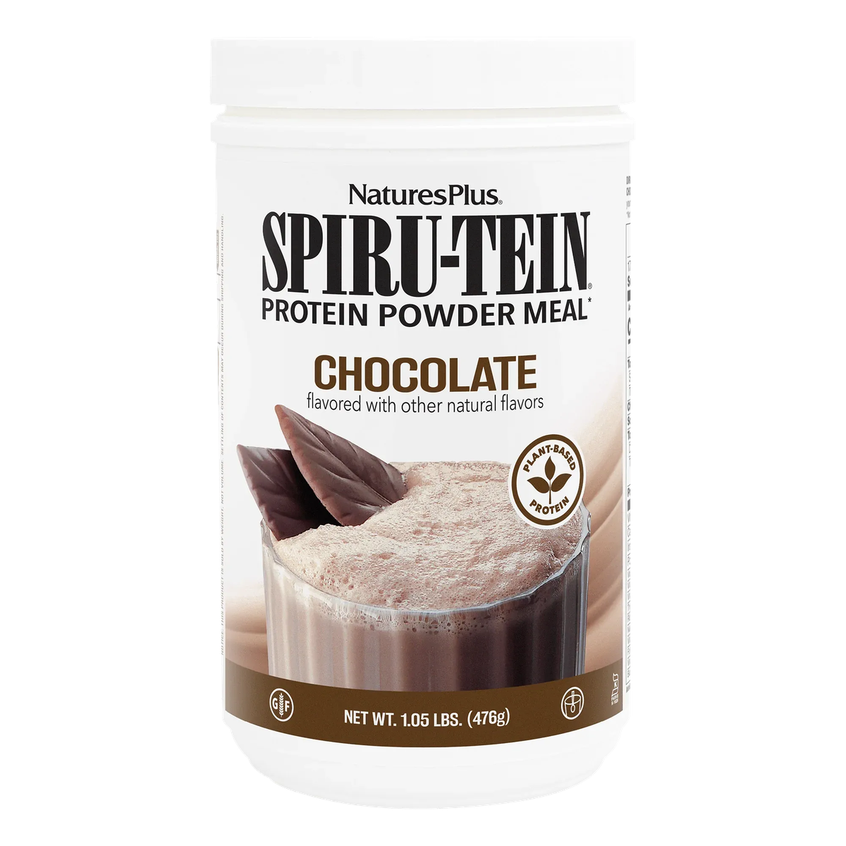 SPIRU-TEIN® Protein Powder Meal (Chocolate Flavored) - NaturesPlus