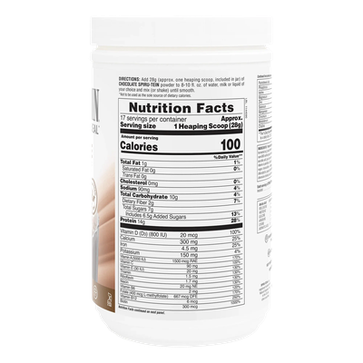 SPIRU-TEIN® Protein Powder Meal (Chocolate Flavored) - NaturesPlus