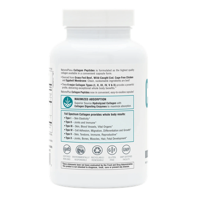 Collagen Peptides Capsules - NaturesPlus