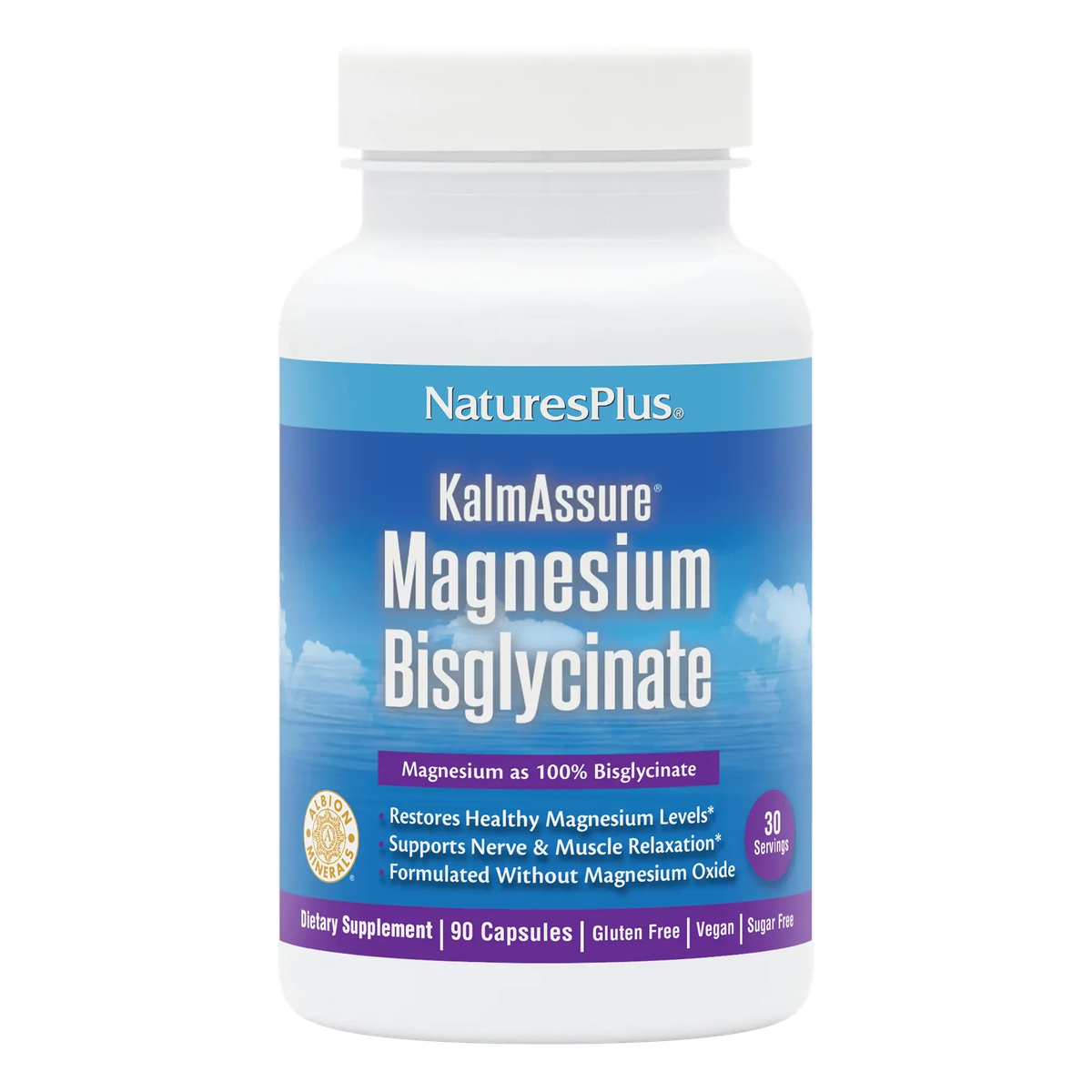 KalmAssure® Magnesium Bisglycinate - NaturesPlus