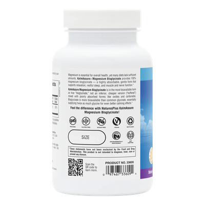 KalmAssure® Magnesium Bisglycinate - NaturesPlus