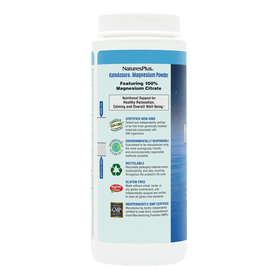 KalmAssure® Magnesium Powder (Unflavored) - NaturesPlus