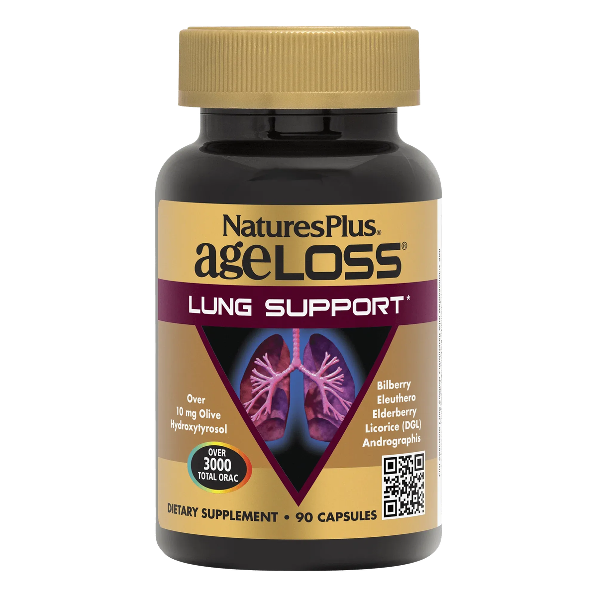AgeLoss® Lung Support Capsules - NaturesPlus