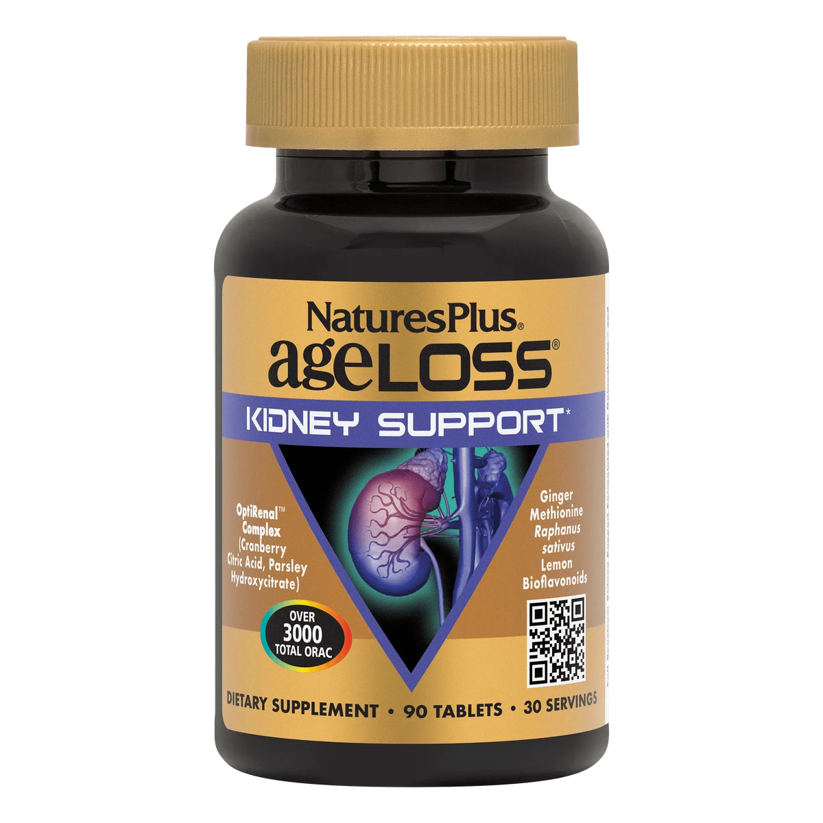 AgeLoss® Kidney Support Tablets - NaturesPlus
