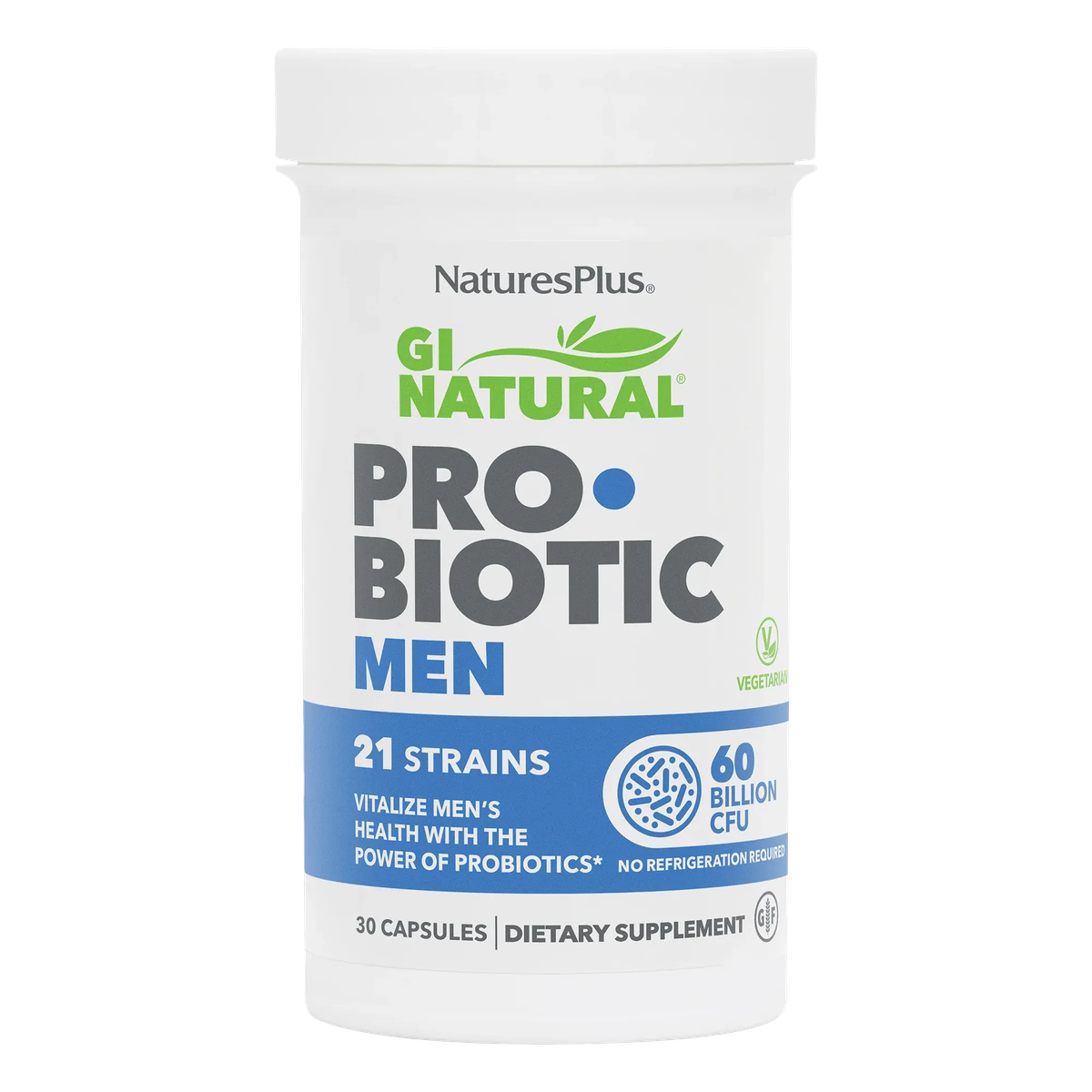 GI Natural® Probiotic Men - NaturesPlus