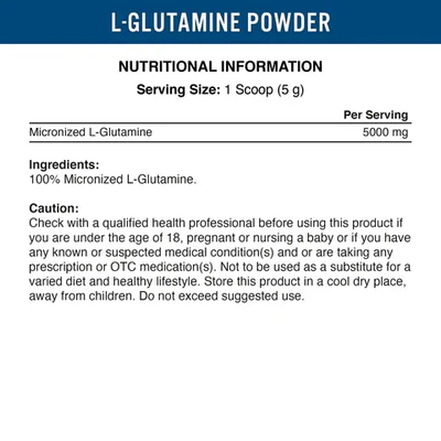 L-Glutamine Micronized Applied Nutrition 250g
