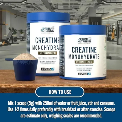 Creatine Monohydrate Micronized Applied Nutrition 500g