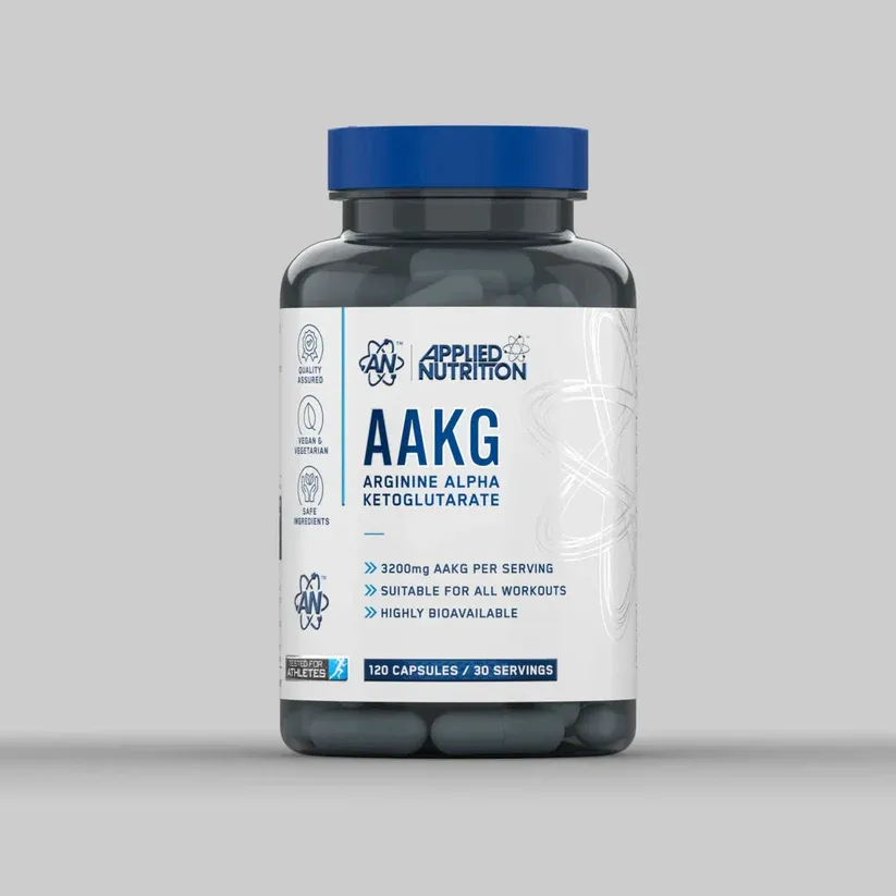 AAKG Arginine Alpha Ketoglutarate Applied Nutrition 3200mg