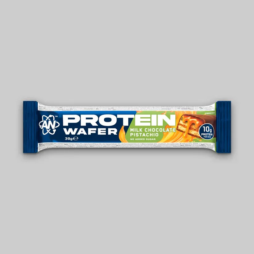 Protein Wafers Milk Chocolate Pistachio Single