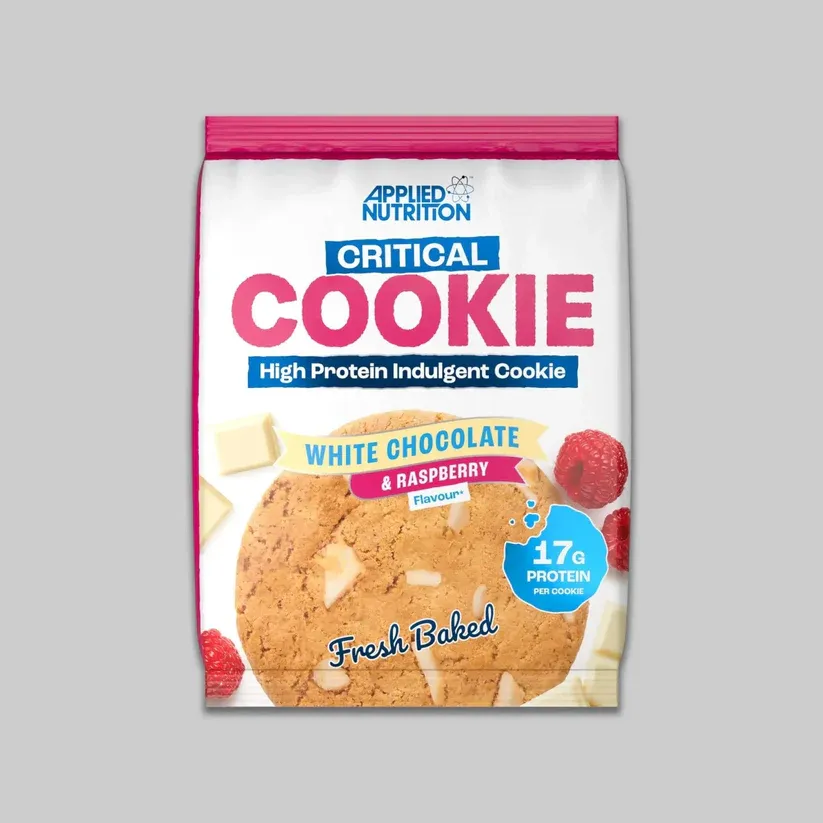 Critical Cookie 17g High Protein Cookie White Chocolate and Raspberry Single