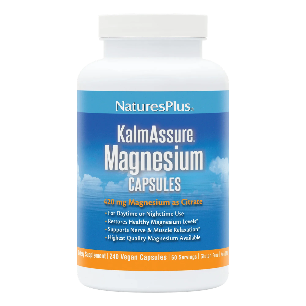 KalmAssure® Magnesium Citrate Capsules-120 caps