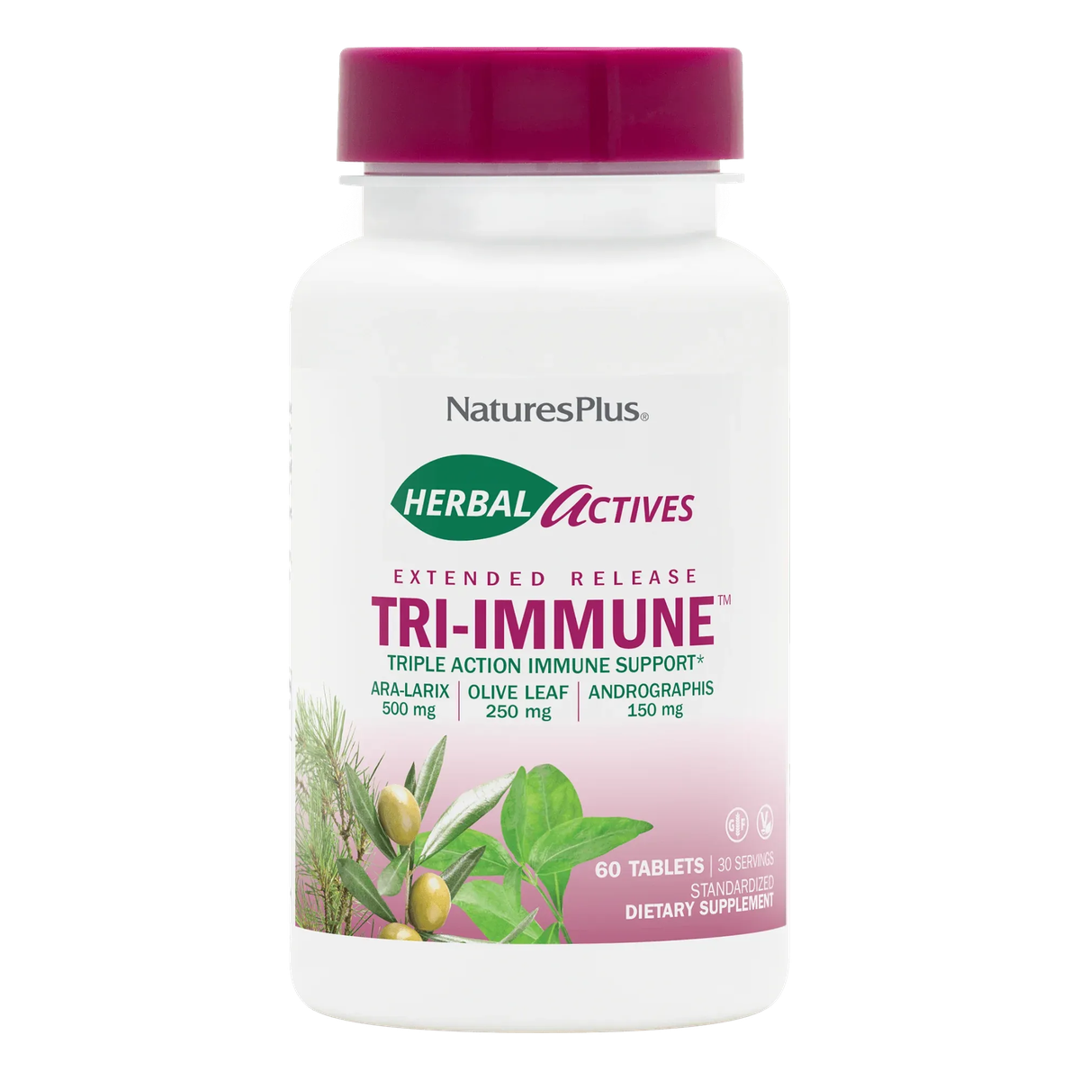 Herbal Actives Tri-Immune™ 60 Extended Release Tablets