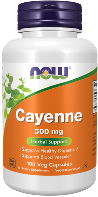 Cayenne 500 mg Veg Capsules- 100 capsules