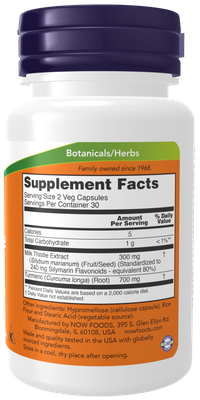 Milk Thistle Extract 150 mg Silymarin (120 mg) Veg Capsules