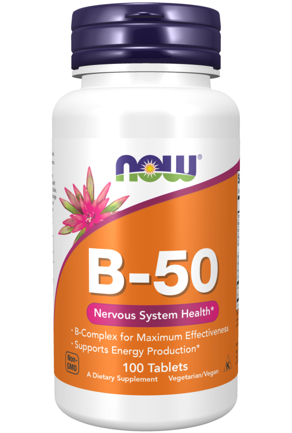 Vitamin B-50 Tablets- 100 tabs