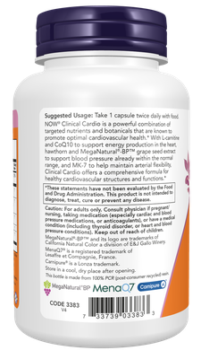 Clinical Cardio Capsules- 90 veg caps