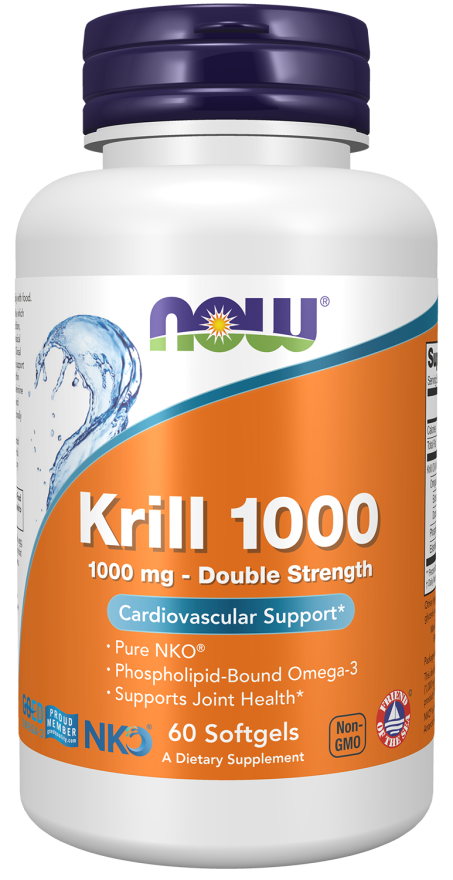 Krill 1000, Double Strength 1000 mg Softgel- 60 softgels