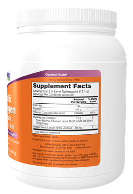 Multi Collagen Protein Types I, II & III Powder