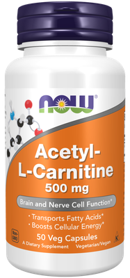 Acetyl-L-Carnitine 500 mg Veg Capsules