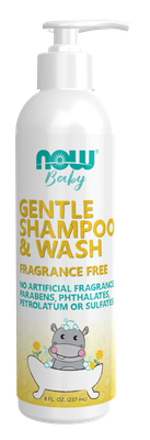 Gentle Baby Shampoo & Wash, Fragrance Free