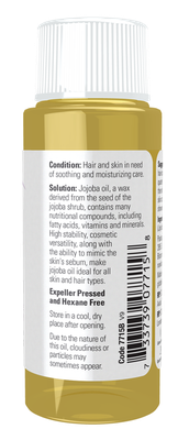 Jojoba Oil- 4oz NOW