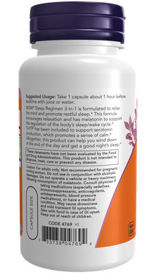 Sleep Regimen 3-in-1 Veg Capsules