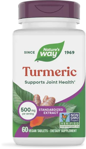Turmeric 60 veg caps Nature's Way