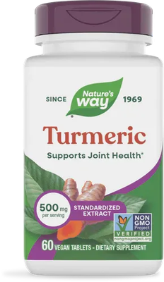 Turmeric 60 veg caps Nature's Way